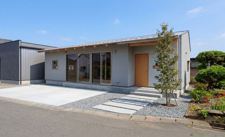 自然体で飾らない住まい