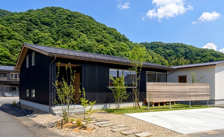 風景と暮らす平屋住宅